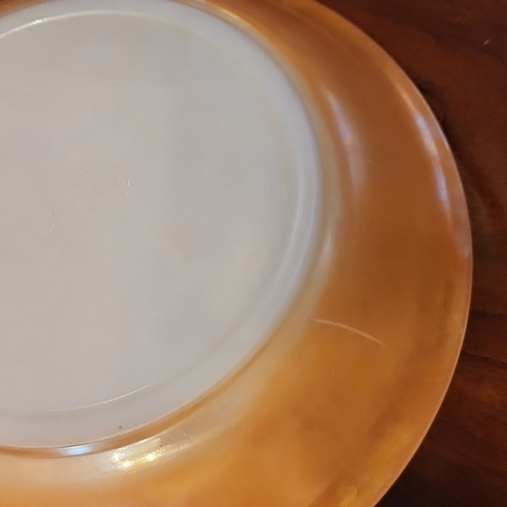 Fire King bowl and dish - set of two - Picture 6 of 10